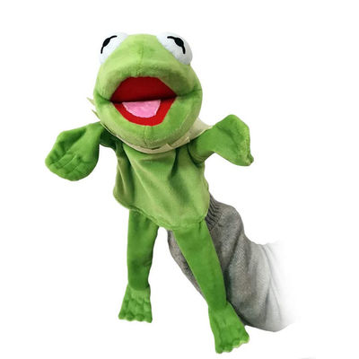 muñeca suave animal de las marionetas de mano de la felpa interesante de los 20cm para los bebés