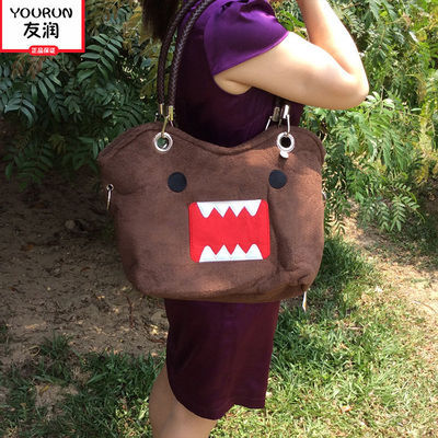 Mochilas animales mullidas de la felpa del OEM del bolso de las solas del hombro muchachas de encargo de Fasionable