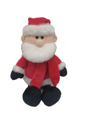 Muñeca suave rellena de Toy Gift Lovely Cartoon Santa de la felpa del festival de los juguetes de la Navidad