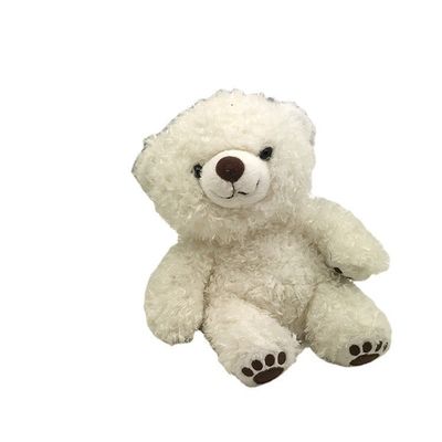 el 18*15cm personalizaron a pequeño Teddy Bear Washable blanco