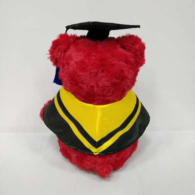 Niños Doctorial rojos conformes suaves de Teddy Bear Plush Toys For del sombrero