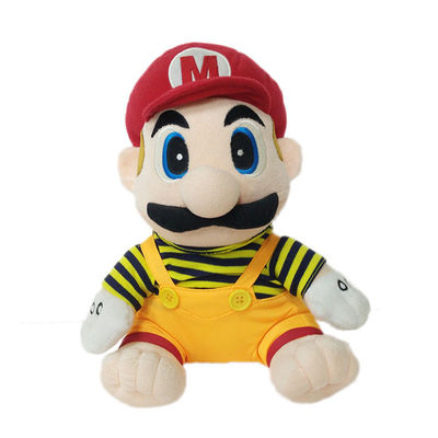 Juguetes estupendos de la felpa del animado de la muñeca de la felpa de Mario Stuffed Toy Mario Bros