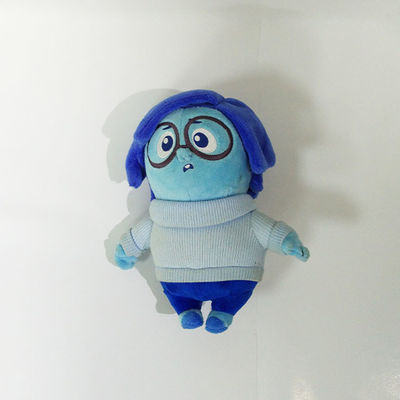 Peluche de la historieta con la almohada el dormir del regalo de los niños de los vidrios