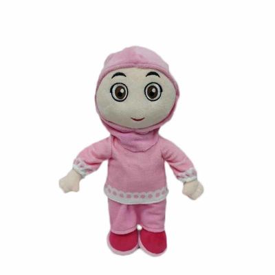 regalo relleno muchacha africana de los juguetes de la felpa de la muñeca de la muchacha de los 30cm para el día de los niños