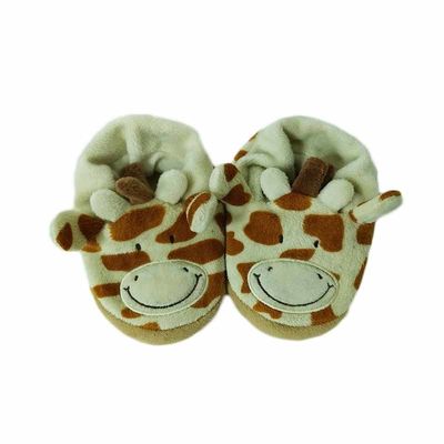 La felpa de los niños del peluche de los zapatos para andar de la felpa de los niños calza la decoración del hogar de la felpa