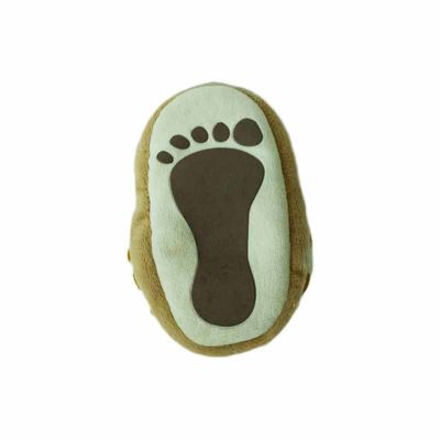 La felpa de los niños del peluche de los zapatos para andar de la felpa de los niños calza la decoración del hogar de la felpa