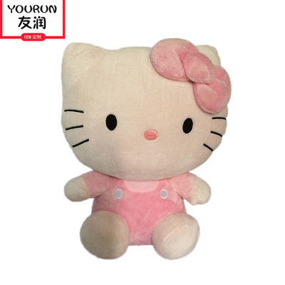 Hola blanco modificado para requisitos particulares Kitty Cat Plush Toys Stuffed Animal ISO9001