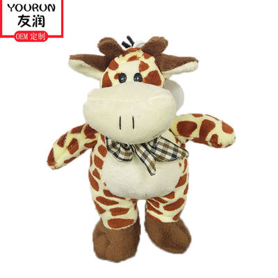 Animales suaves de Toy For Baby Custom Stuffed de la vaca grande de la boca con el lechón