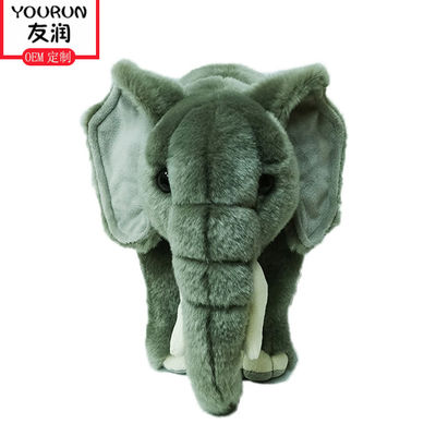 alta muñeca Grey Elephant Soft Toy de la felpa del elefante de la simulación de los 50cm