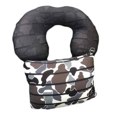 Almohada rellena cuello de la felpa de U