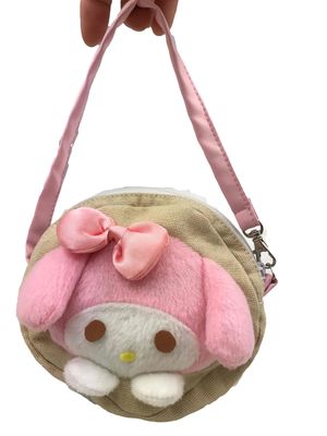 Decoración cero circular del hogar de la felpa de la cartera de Mini Fashion Cute Rabbit Plush