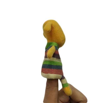 El funcionamiento apoya la interacción Toy Accessories suave del niño del padre de las marionetas del finger de la felpa