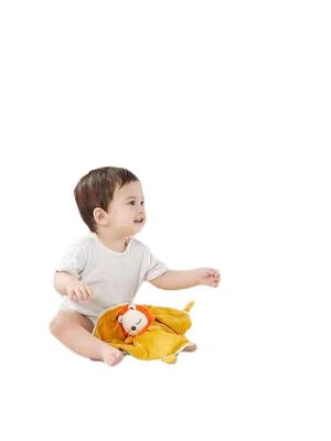 Marioneta de mano recién nacida de 0-1 años de la felpa del peluche Toy Baby Comforting Towel