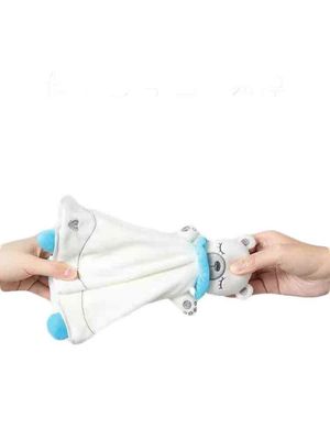 Marioneta de mano recién nacida de 0-1 años de la felpa del peluche Toy Baby Comforting Towel