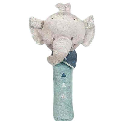 Muñeca de 1-3 años de la felpa del conejo con los juguetes de la felpa del bebé de la mordedura del dispositivo del BB