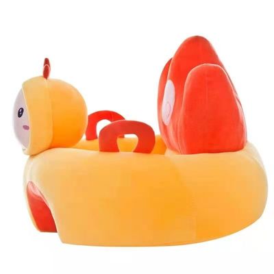 3 a 6 meses de felpa educativa de los niños juegan al bebé animal Seat de la forma modificado para requisitos particulares
