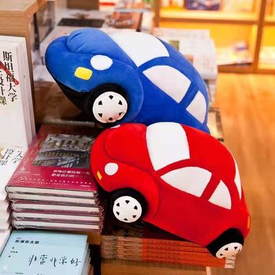 Los juguetes de la felpa del coche de la historieta de los niños soportan el regalo de boda del animal doméstico modificado para requisitos particulares