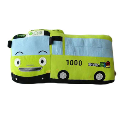 Muchachos juguetes de la felpa del coche de S del autobús escolar de la felpa de Toy Children rojo o verde de los 30cm '