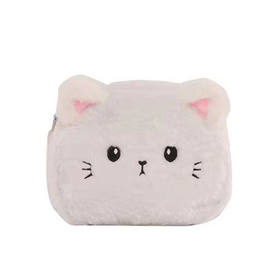 mochila linda de princesa Girl Cross Body Cat Plush Bag Fluffy Baby del 12*20cm pequeña