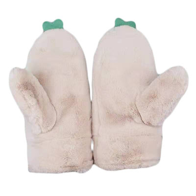 Muchacha de Plush Gloves For del estudiante de la historieta