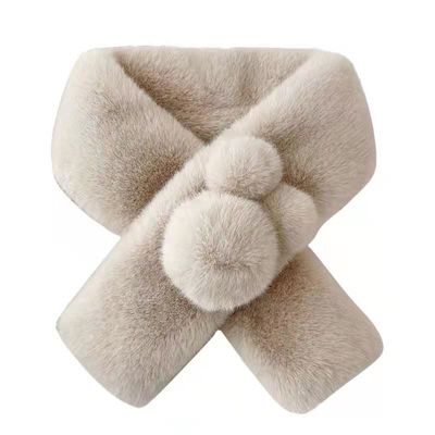 estudiante caliente precioso Plush Scarf de los 50cm