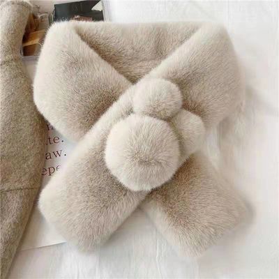 estudiante caliente precioso Plush Scarf de los 50cm