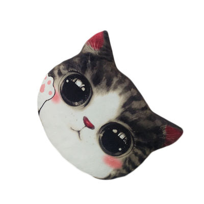 3D que imprime la felpa Cat Pillow Meow Star Plush Sofa Cushion Plush Home Decor