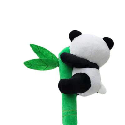 Monumento de bambú del viaje del regalo de vacaciones de los 20CM que se sostiene Panda Festival Plush Toy Gift