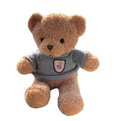 muñeca de trapo de la felpa de los 25cm Brown Teddy Bear Girlfriend Birthday Gift