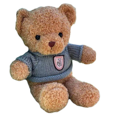 muñeca de trapo de la felpa de los 25cm Brown Teddy Bear Girlfriend Birthday Gift