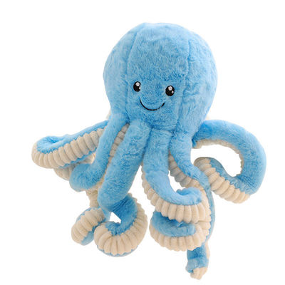 peluche suave relleno de encargo del pulpo del tentáculo de las mercancías de los juguetes de la felpa de los 40cm