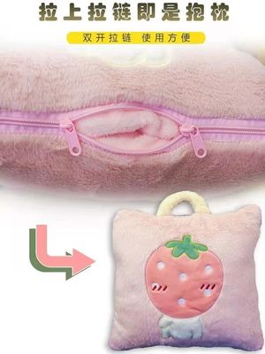 La manta verde de la felpa el dormir del aire acondicionado de la manta de la felpa del rosa modificó para requisitos particulares