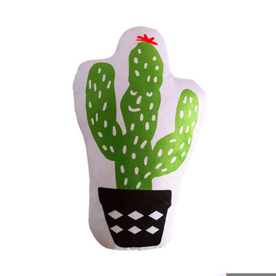 almohada de la felpa de la piña del cactus de los 30cm para Sofa Home Decoration Cushion