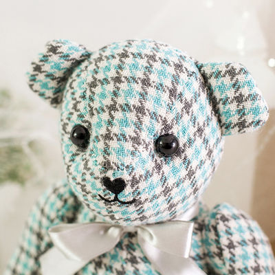 peluche de la comodidad del bebé de la muñeca de Cubs Teddy Bear Plush Toys Cloth de la rejilla de 300g los 23cm