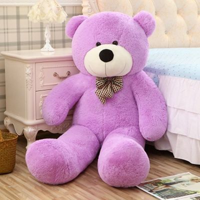 presente grande púrpura del 1.2m Teddy Bear Doll Wedding Birthday