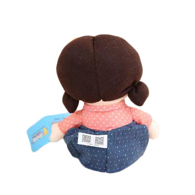 la felpa de la muñeca de la muchacha 140g de los 20cm juega sostener la muñeca linda del zodiaco de la almohada