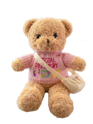 Teddy Bear Plush Toys With relleno los 30cm hace excursionismo el presente del cumpleaños de las muchachas modificado para requisitos particulares