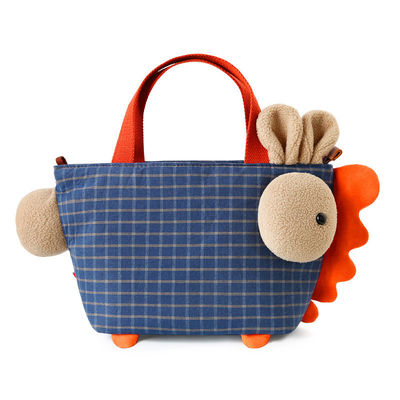 bolso lindo portátil de la lona de la felpa del mono de los 22cm*15cm*19cm Hip Hop de la historieta animal del bolso
