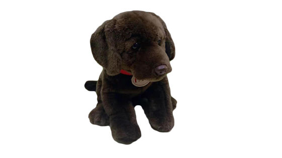 peluche de encargo del perro de la comodidad de S de Toy Children de la felpa del perro de los 30cm Brown '