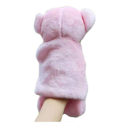 la felpa rosada de la marioneta del cerdo de los 25cm*15cm juega los apoyos de la historia para el niño del padre de la familia