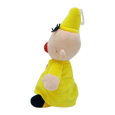 comodidad de S de Plush Doll Children amarillo del payaso de los 25cm la ' juega apoyos del cuento