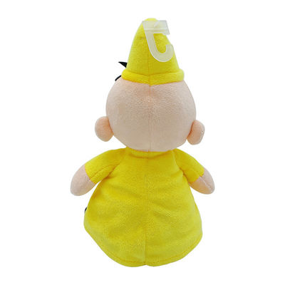 comodidad de S de Plush Doll Children amarillo del payaso de los 25cm la ' juega apoyos del cuento