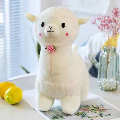 la alpaca de la felpa de los 40cm rellenó a Toy With Polypropylene Cotton Filling