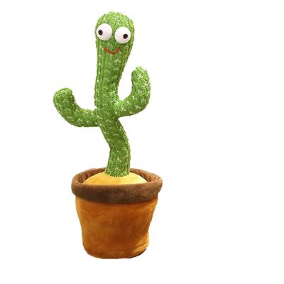 felpa de baile Toy For Home Decoration del cactus del canto de los 30cm