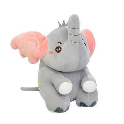 Juguete rápido de la felpa del elefante del bebé de la historieta del rebote los 25cm