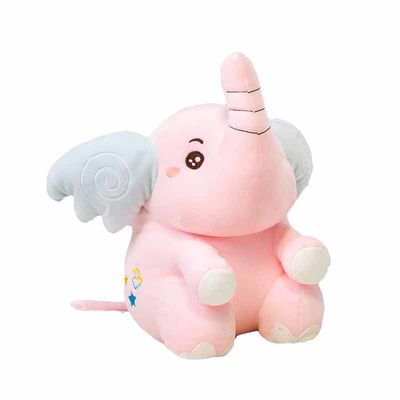 Juguete rápido de la felpa del elefante del bebé de la historieta del rebote los 25cm