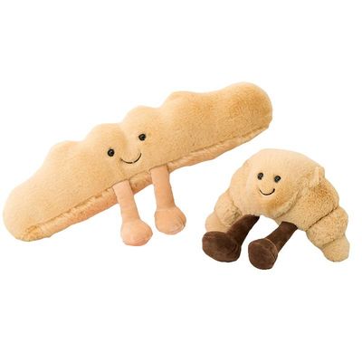 Juguete los 20cm de la felpa del pan de los niños para la máquina de la garra