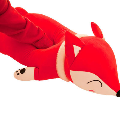 EN71 no que vierte la muñeca de la felpa del Fox de los 30cm con el relleno del algodón del plumón