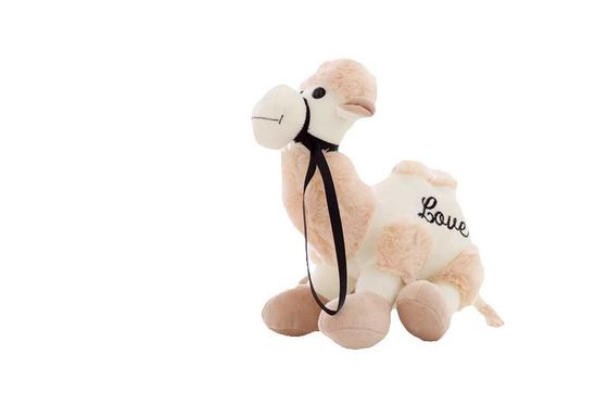 felpa alta Toy With Reins del camello de la simulación de los 33cm