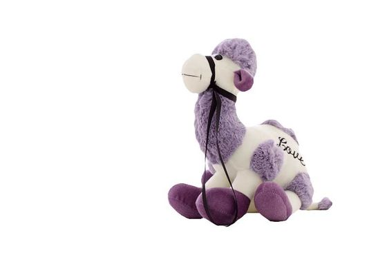 felpa alta Toy With Reins del camello de la simulación de los 33cm